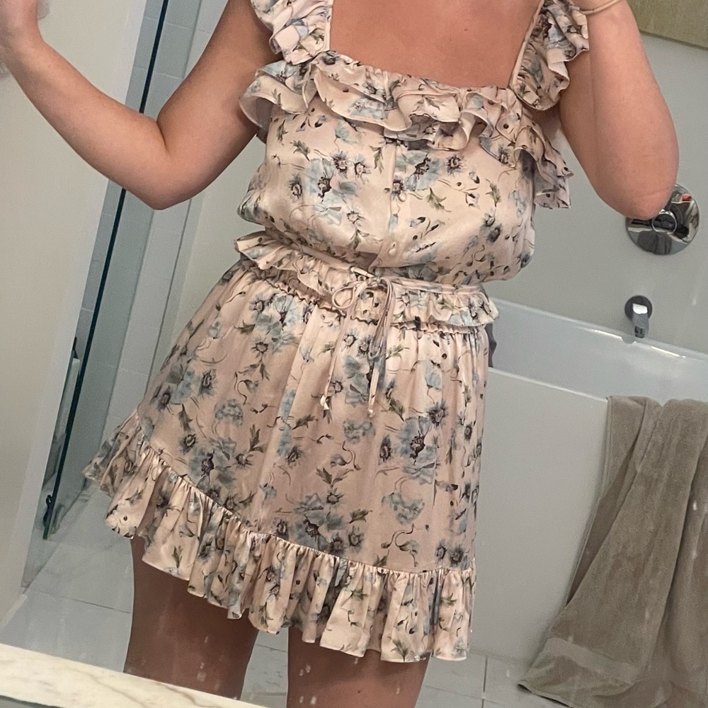 LoveShackFancy set (top and skirt)